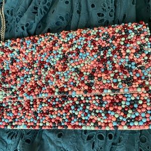 CLEARANCE item! Never used, gorgeous, never used purse/clutch.